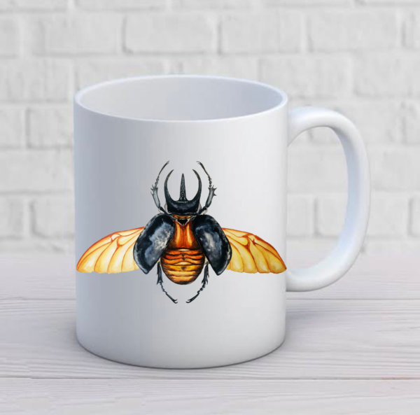 ATLAS BEETLE PRINTED CUP - Görsel 3