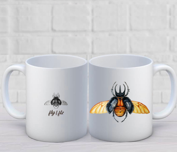 ATLAS BEETLE PRINTED CUP